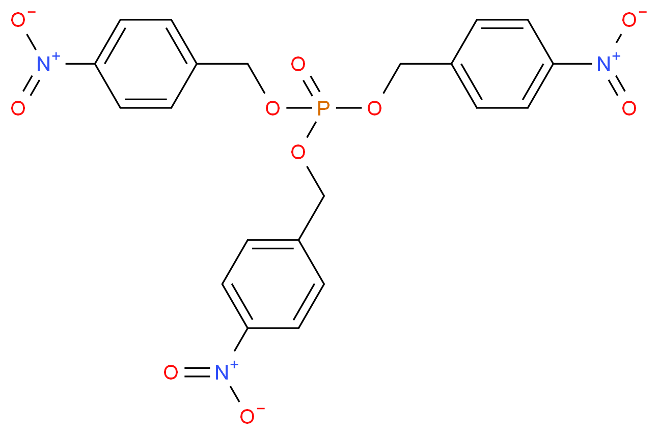 Tris(p-nitrobenzyl) Phosphate_Molecular_structure_CAS_66777-93-3)