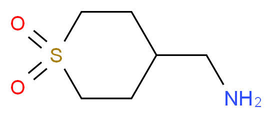 4-(Aminomethyl)tetrahydro-2H-thiopyran 1,1-dioxide _Molecular_structure_CAS_476660-77-2)
