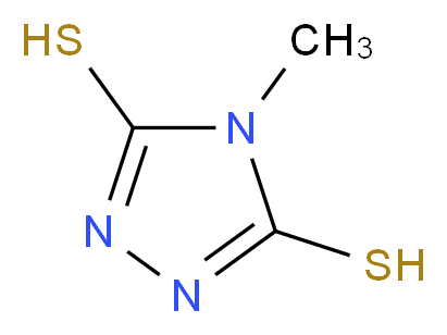 4-methyl-4H-1,2,4-triazole-3,5-dithiol_Molecular_structure_CAS_)