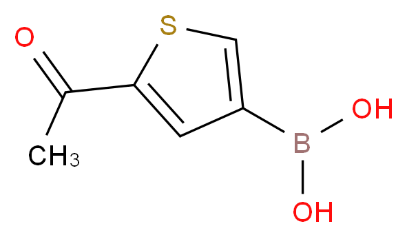 1-[4-(DIHYDROXYBORANYL)THIOPHEN-2-YL]ETHAN-1-ONE_Molecular_structure_CAS_942190-74-1)