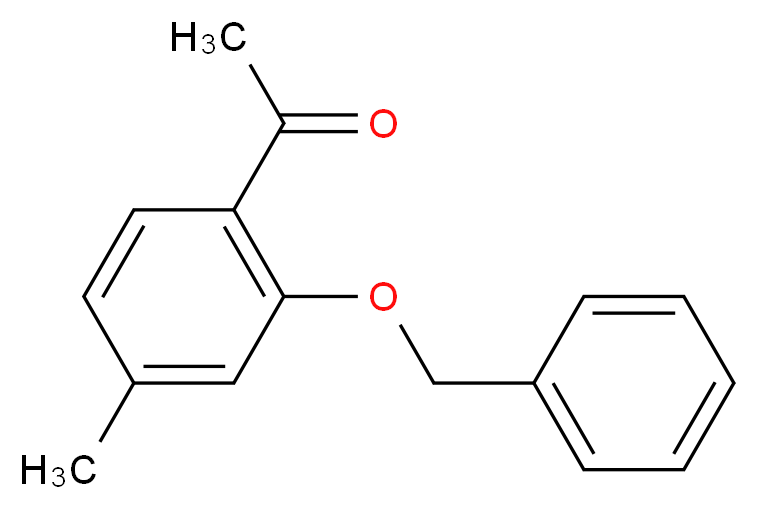 1-[2-(benzyloxy)-4-methylphenyl]ethanone_Molecular_structure_CAS_58110-89-7)