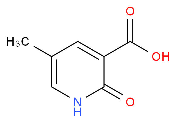 5-Methyl-2-oxo-1,2-dihydropyridine-3-carboxylic acid_Molecular_structure_CAS_38076-77-6)