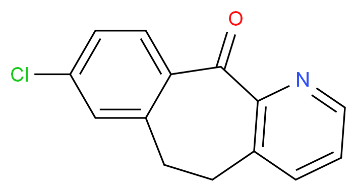 8-Chloro-5,6-dihydro-11H-benzo[5,6]cyclohepta[1,2-b]pyridin-11-one_Molecular_structure_CAS_31251-41-9)