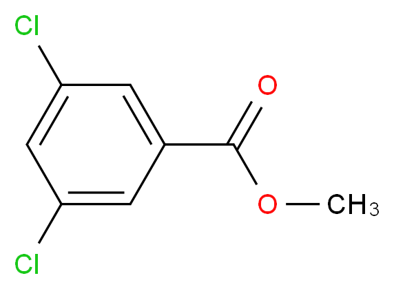Methyl 3,5-dichlorobenzoate 98%_Molecular_structure_CAS_2905-67-1)