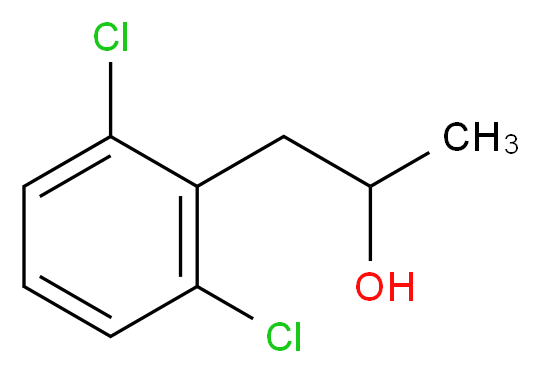 1-(2,6-dichlorophenyl)propan-2-ol_Molecular_structure_CAS_)