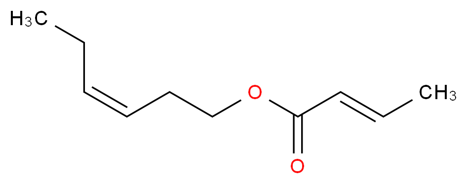 cis-3-Hexenyl crotonate_Molecular_structure_CAS_65405-80-3)