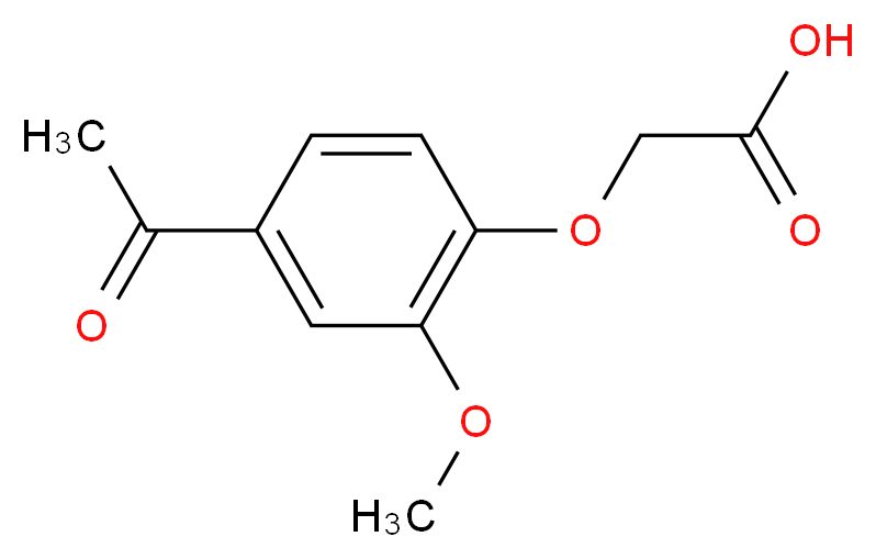 (4-Acetyl-2-methoxy-phenoxy)-acetic acid_Molecular_structure_CAS_68461-48-3)