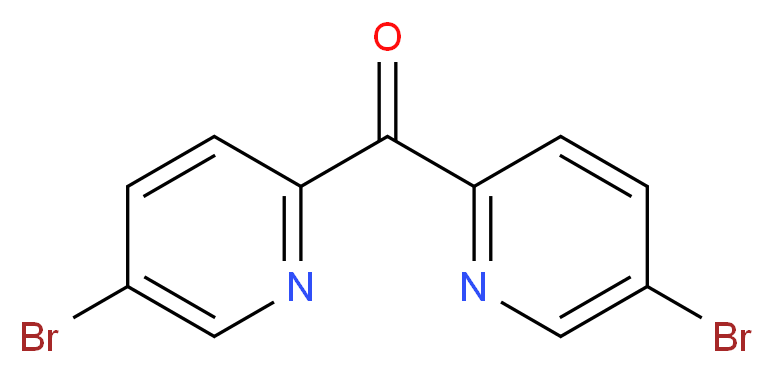 Bis(5-bromopyridin-2-yl)methanone_Molecular_structure_CAS_)