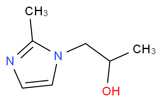 1-(2-methyl-1H-imidazol-1-yl)propan-2-ol_Molecular_structure_CAS_)