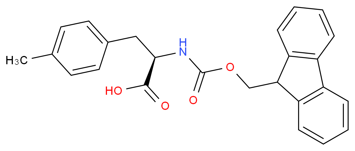 4-Methyl-L-phenylalanine, N-FMOC protected_Molecular_structure_CAS_199006-54-7)