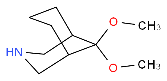 9,9-dimethoxy-3-azabicyclo[3.3.1]nonane_Molecular_structure_CAS_)