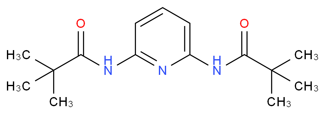 N-[6-(2,2-Dimethyl-propionylamino)-pyridin-2-yl]-2,2-dimethyl-propionamide_Molecular_structure_CAS_101630-94-8)