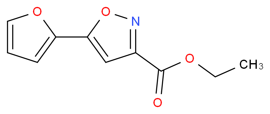 ethyl 5-(2-furyl)isoxazole-3-carboxylate_Molecular_structure_CAS_33545-40-3)