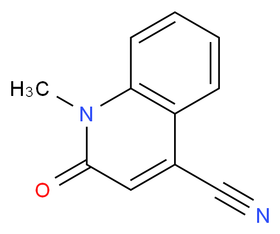 1-methyl-2-oxo-1,2-dihydro-4-quinolinecarbonitrile_Molecular_structure_CAS_56062-93-2)