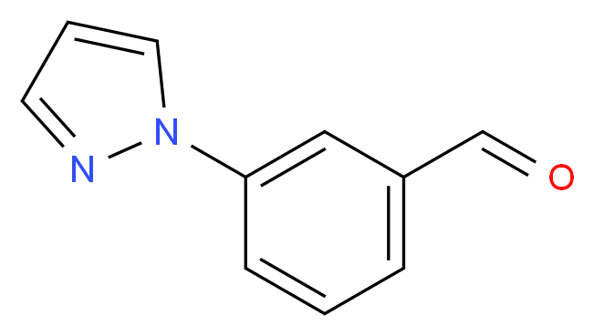 3-(1H-Pyrazol-1-yl)benzaldehyde_Molecular_structure_CAS_)