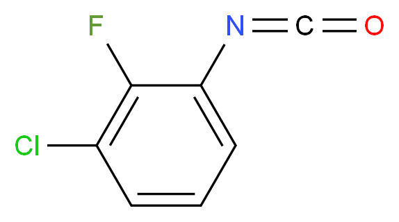 1-Chloro-2-fluoro-3-isocyanatobenzene_Molecular_structure_CAS_69922-25-4)