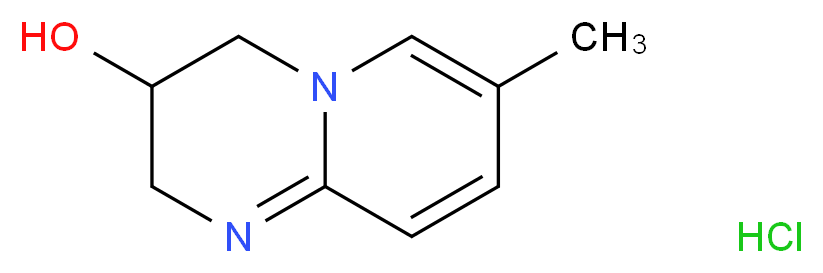 7-methyl-2H,3H,4H-pyrido[1,2-a]pyrimidin-3-ol hydrochloride_Molecular_structure_CAS_)