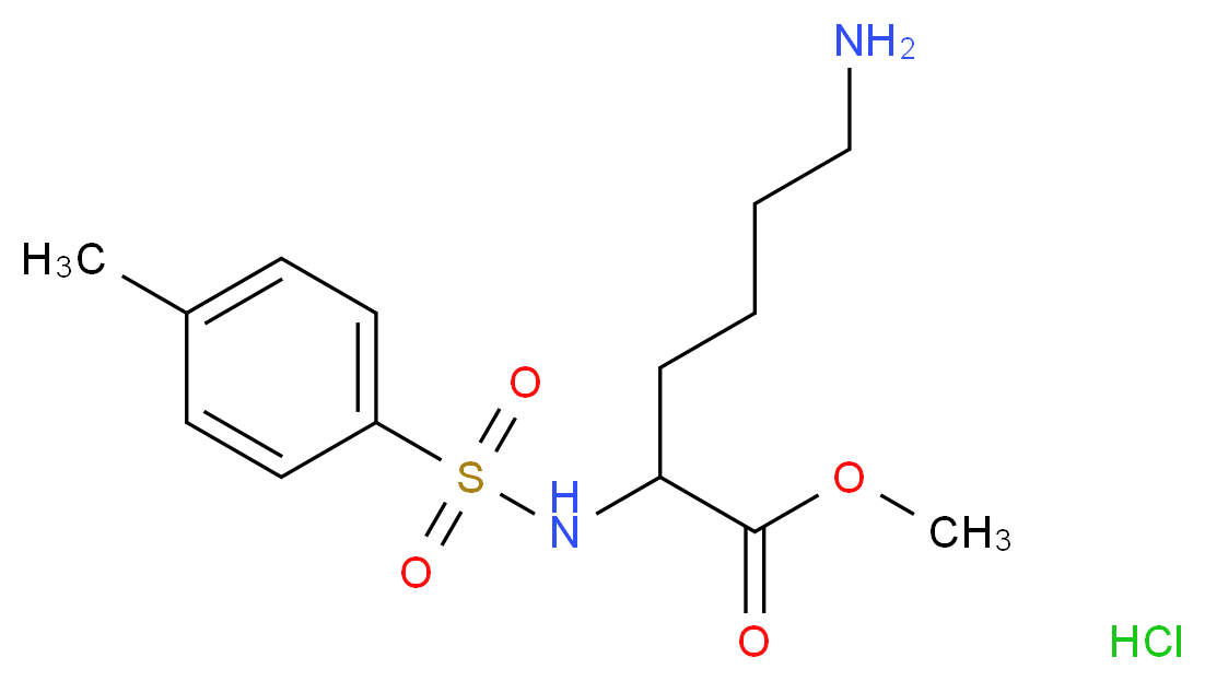 Nα-p-Tosyl-L-lysine methyl ester hydrochloride_Molecular_structure_CAS_5266-48-8)