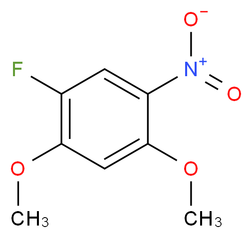 2,4-Dimethoxy-5-fluoronitrobenzene_Molecular_structure_CAS_195136-62-0)