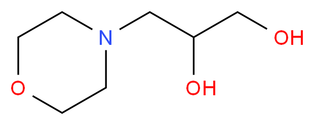 3-Morpholino-1,2-propanediol_Molecular_structure_CAS_6425-32-7)