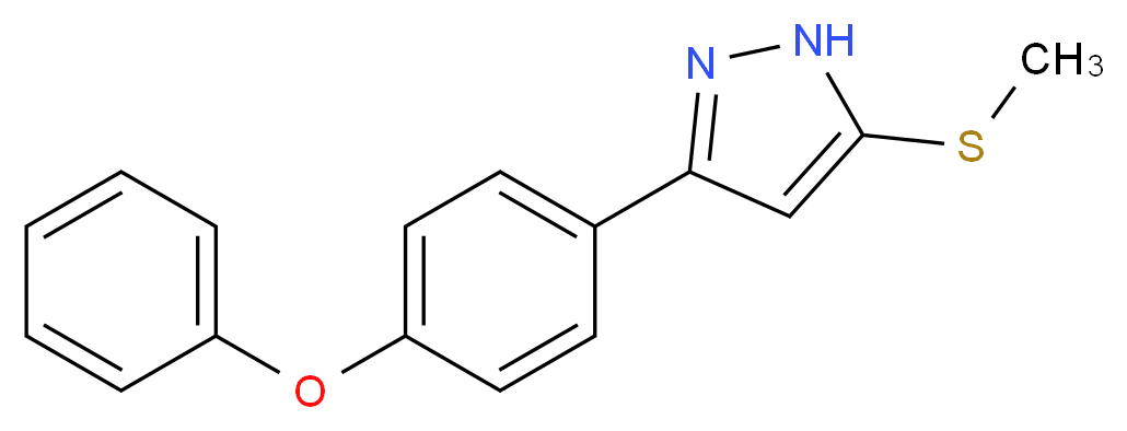 5-(methylthio)-3-(4-phenoxyphenyl)-1H-pyrazole_Molecular_structure_CAS_671754-10-2)