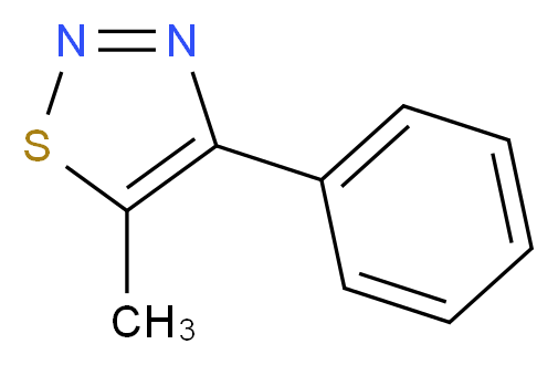 5-Methyl-4-phenyl-1,2,3-thiadiazole_Molecular_structure_CAS_64273-28-5)