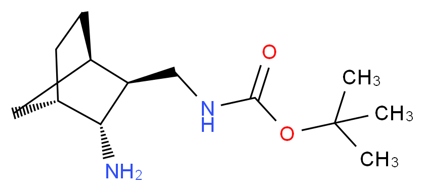 tert-butyl [(1R,2S,3R,4S)-3-aminobicyclo[2.2.1]hept-2-yl]methylcarbamate_Molecular_structure_CAS_)