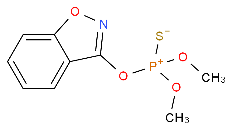 (1,2-benzisoxazol-3-yloxy)(dimethoxy)phosphoniumthiolate_Molecular_structure_CAS_)