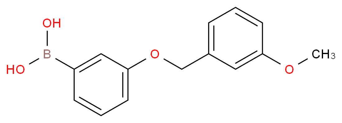 3-(3'-Methoxybenzyloxy)benzeneboronic acid_Molecular_structure_CAS_)