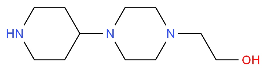 2-(4-piperidin-4-ylpiperazin-1-yl)ethanol_Molecular_structure_CAS_884497-64-7)
