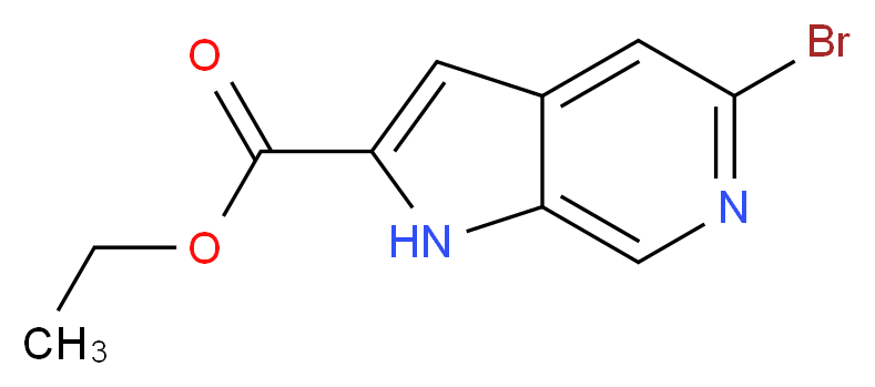 Ethyl 5-bromo-1H-pyrrolo[2,3-c]pyridine-2-carboxylate_Molecular_structure_CAS_800401-70-1)