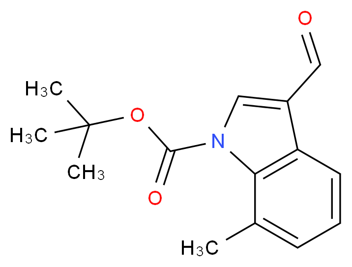 1-Boc-7-Methyl-3-formylindole_Molecular_structure_CAS_914348-96-2)