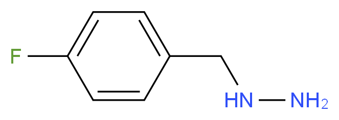 (4-fluorobenzyl)hydrazine hydrochloride_Molecular_structure_CAS_)