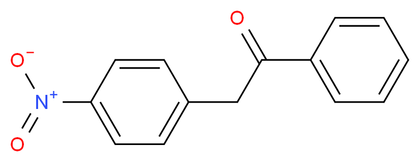 2-(4-nitrophenyl)-1-phenylethanone_Molecular_structure_CAS_)