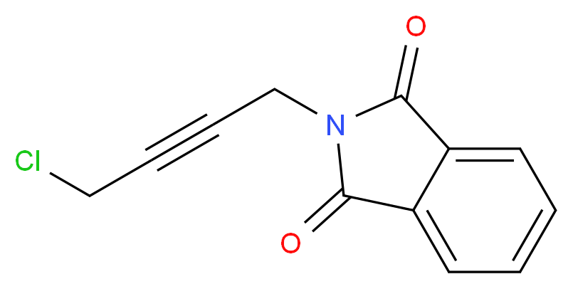 N-(4-Chloro-2-butynyl)phthalimide_Molecular_structure_CAS_4819-69-6)