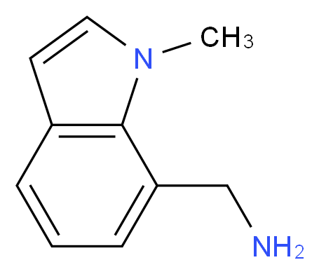 (1-methyl-1H-indol-7-yl)methylamine_Molecular_structure_CAS_937795-97-6)