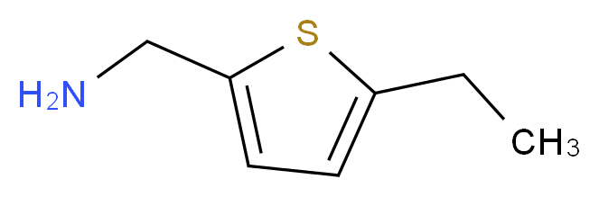 (5-ethylthien-2-yl)methylamine_Molecular_structure_CAS_)