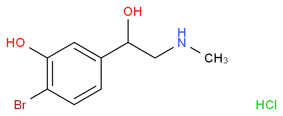 rac 4-Bromo Phenylephrine Hydrochloride_Molecular_structure_CAS_)