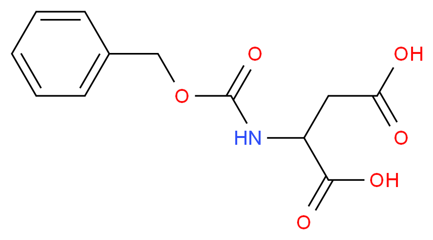 N-Benzyloxycarbonyl-D-aspartic acid_Molecular_structure_CAS_78663-07-7)