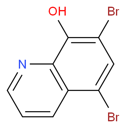 5,7-DIBROMO-8-HYDROXYQUINOLINE_Molecular_structure_CAS_521-74-4)