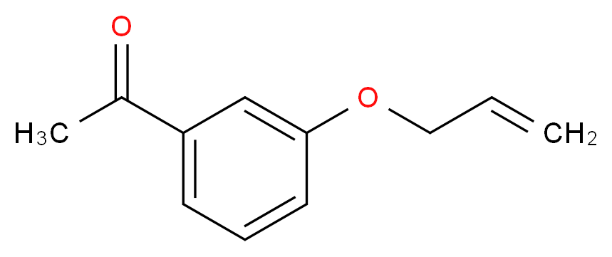 1-[3-(Allyloxy)phenyl]ethanone_Molecular_structure_CAS_)
