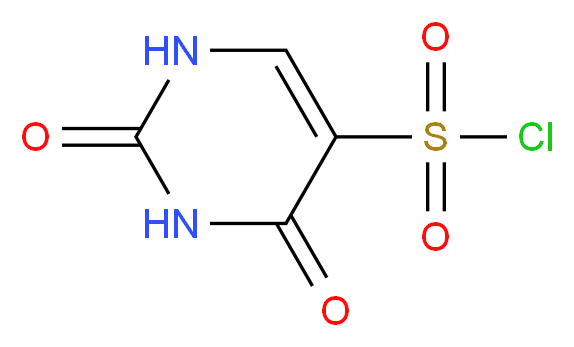 2,4-dioxo-1,2,3,4-tetrahydro-5-pyrimidinesulfonyl chloride_Molecular_structure_CAS_28485-18-9)