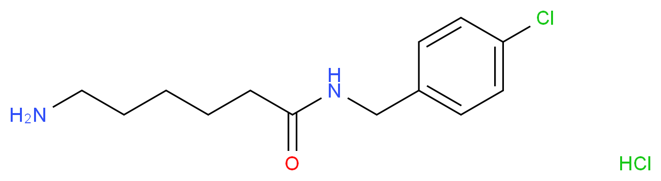 ε-Aminocaproyl-p-chlorobenzylamide hydrochloride_Molecular_structure_CAS_73655-06-8)