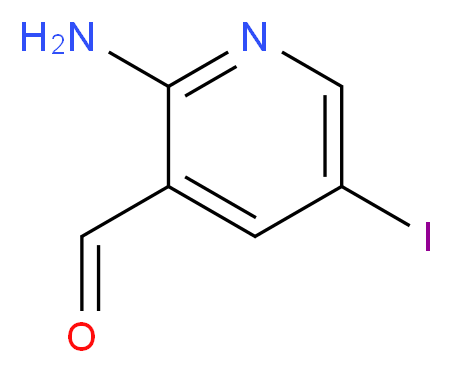 2-Amino-5-iodo-pyridine-3-carbaldehyde_Molecular_structure_CAS_578007-67-7)