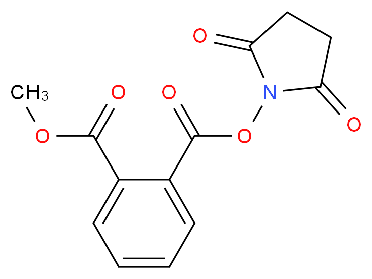 Methyl 2-[(succinimidooxy)carbonyl]benzoate_Molecular_structure_CAS_438470-19-0)