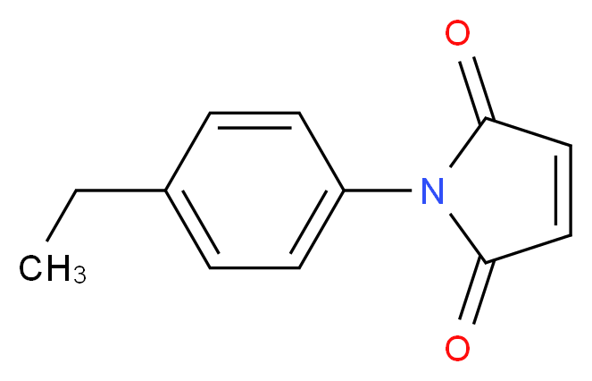1-(4-Ethylphenyl)-1H-pyrrole-2,5-dione_Molecular_structure_CAS_76620-00-3)