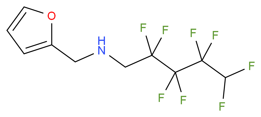 N1-(2-furylmethyl)-2,2,3,3,4,4,5,5-octafluoropentan-1-amine_Molecular_structure_CAS_)