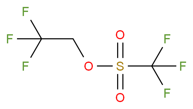 2,2,2-Trifluoroethyl trifluoromethanesulphonate 97%_Molecular_structure_CAS_6226-25-1)