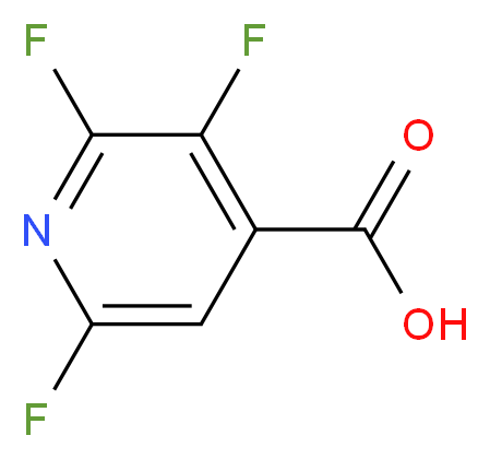 2,3,6-Trifluoroisonicotinic acid_Molecular_structure_CAS_675602-92-3)