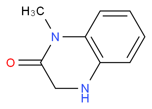 1-methyl-1,2,3,4-tetrahydroquinoxalin-2-one_Molecular_structure_CAS_)